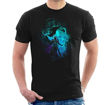 Image of Sephiroth Silhouette Final Fantasy VII Men&#039;s T Shirt Black
