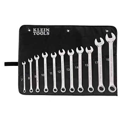 Image of Metric Combination Wrench Set, 11 Piece Klein Tools 68502