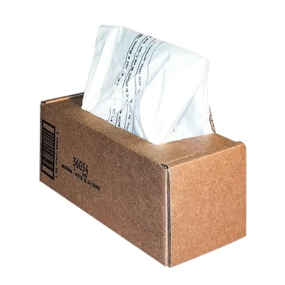 Image of Fellowes Shredder Wastebags 53 75L Approx (50 Pack) 36054