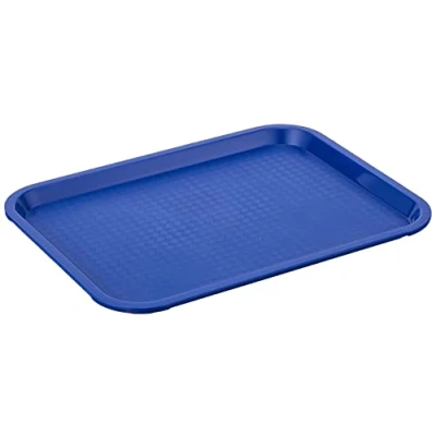 Image of Zodiac Fast Food Blue Tray 26X34Cm / 13½&quot; X 9