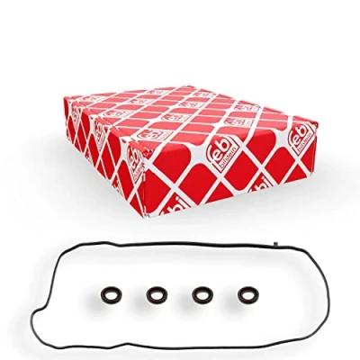 Image of 111930T010, 111930T010S1, 112130T020, 112130T020S1, 112130T021 Gasket Set, rocker cover FEBI BILSTEIN 106922 ACM (Polyacrylate)