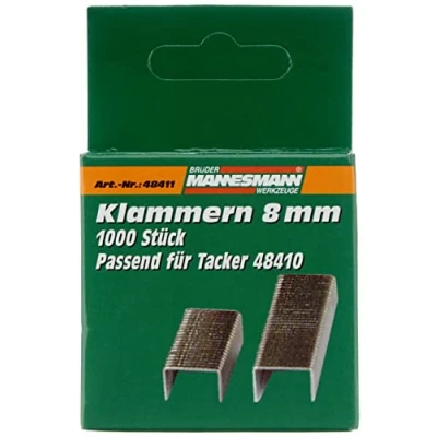 Image of Mannesmann Staples 8 MM Staple 48410 M48411