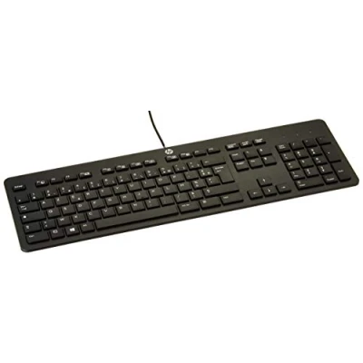 Image of HP N3R87AT Black Wired Keyboard (French layout)