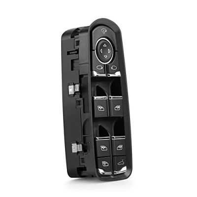 Image of Power Window Master Switch, Front Left Side switch for Por sche Ca yman Panamera Macan car