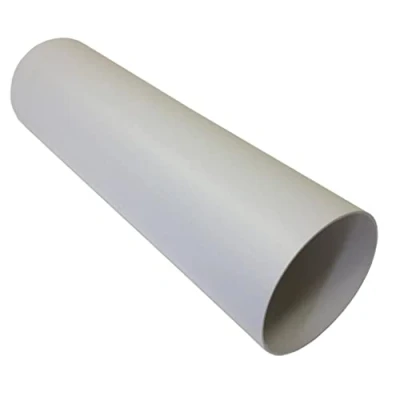 Image of 100mm Diameter 350mm Length of PVC Round ducting Pipe