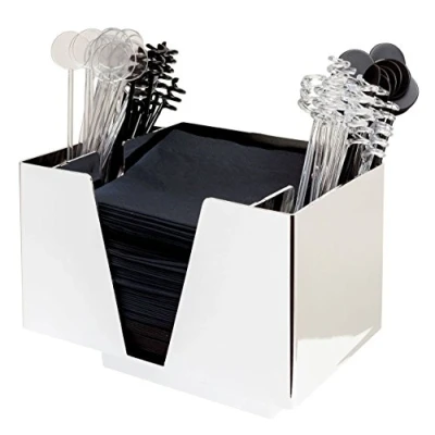 Image of 3 Part Bar Organiser CHROME
