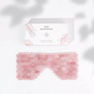 Image of Baie Botanique Rose Quartz Eye Mask