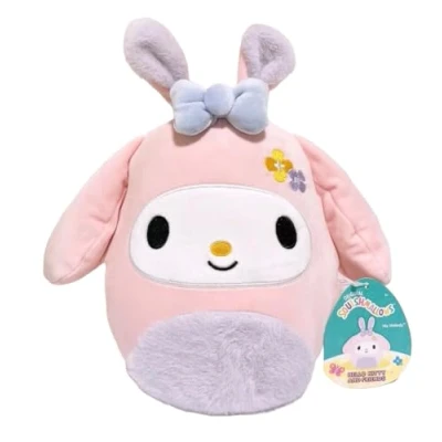 Image of Squishmallows 2024 Easter Disney and Sanrio Squad Plush Toy (8&quot; My Melody)