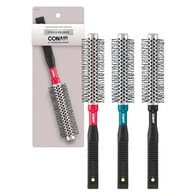 Image of Conair 12 Row Full Round Hot Curling Brush, Colors May Vary