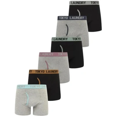 Image of Tokyo Laundry Men&#039;s (6 Pack) Boxer Shorts Set