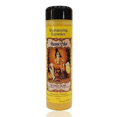Image of Henna Shampoo Colour Care 250ml Ammonia Free PPS SLS (Golden Blonde)