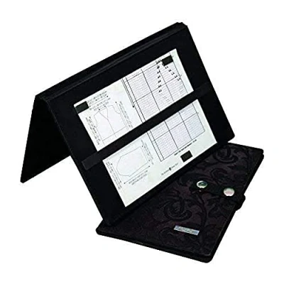 Image of KnitPro (17.5X26.25cm) Chart Keeper 1 Piece, Black