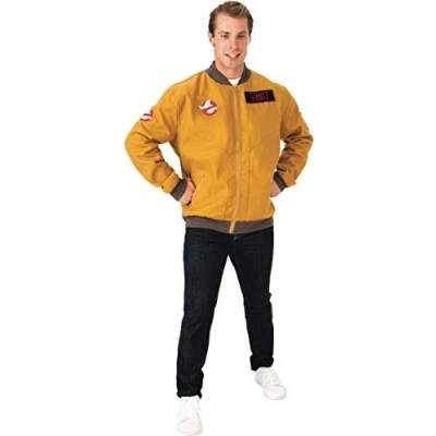Image of Rubie&#039;s Unisex_Adult Classic Ghostbusters Jacket Costume, See Image, L