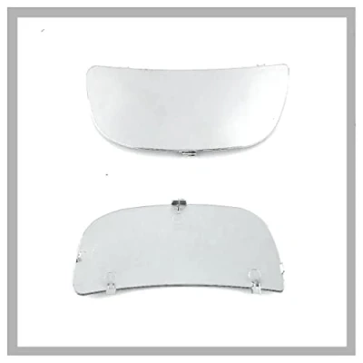 Image of Fits Vauxhall Vivaro, For 2002 to 2008 Blind Spot Wing Mirror Glass With Base RIGHT HAND (UK Driver Side)