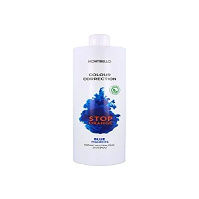 Image of Montibello Shampoo, 1000 ml (Neutralizer+Pigment Blue), Colour Correction Stop Orange