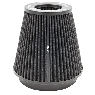 Image of Large Universal PRORAM Performance Intake Induction Cone Air Filter 152mm ID 6&quot;