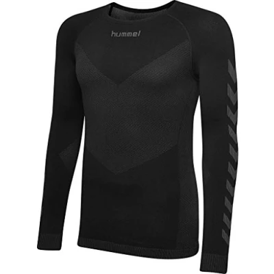 Image of hummel Men FIRST SEAMLESS L/S Jersey Black, X Large/2X Large