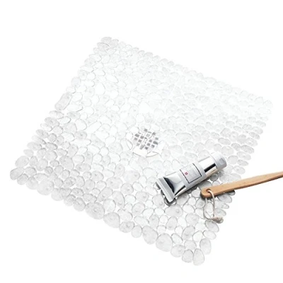 Image of iDesign Pebblz 80210EU Shower Mat Transparent