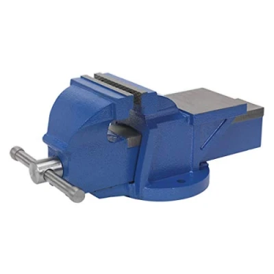 Image of Sealey Vice 125mm Fixed Base Professional Heavy Duty