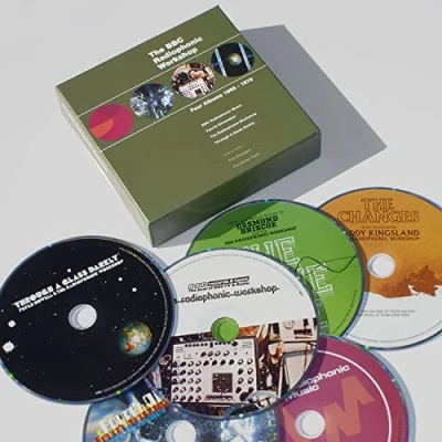 Image of The BBC Radiophonic Workshop Four Albums 1968 1978 Deluxe 6CD box set Sealed 2021 UK cd album SILCD1663