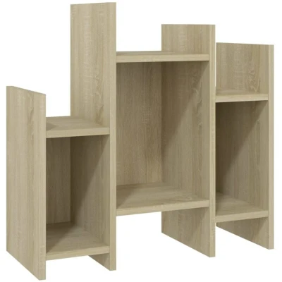 Image of vidaXL Side Cabinet Indoor Furniture Living Room Bedroom Table Storage Space Sofa Unit Chipboard Sonoma Oak
