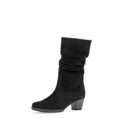 Image of Gabor Women&#039;s Classic Ankle Boots, Boots (Black 47, UK Footwear Size System, Adult, Women, Numeric, Wide, 5.5)