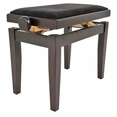 Image of Navarrez Juan Miguel piano bench deluxe rosewood dark matt NV44