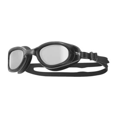 Image of TYR Special Ops 2.0 Mirrored Adult Fit Swim Goggle (Black)