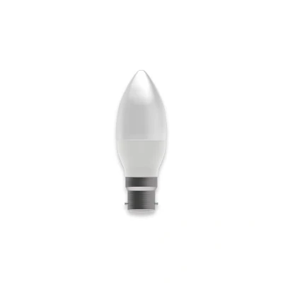 Image of Opal Non Dimmable LED Candle 2.1W B22 2700K Bell Lighting