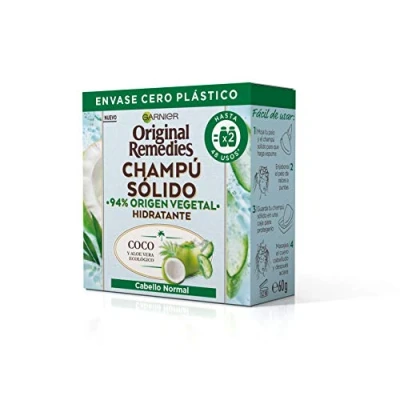 Image of Original Remedies Champu Solido (Pastilla) 60g Coco&amp;Aloe V3