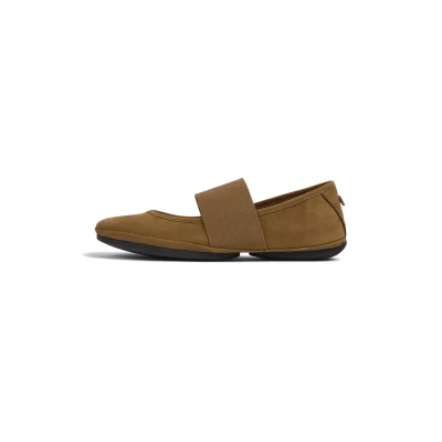 Image of Camper Women&#039;s Right Nina 21595 Mary Jane, Brown 244, 4 UK
