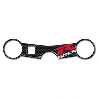 Image of labelbike 3D Sticker for Motorcycle Steering Plate Compatible with Suzuki 750 1000 GSXR 2000 2002