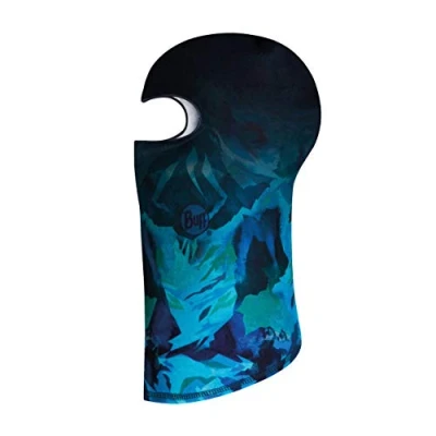 Image of Buff High Mountain Polar Patterned Balaclava Blue, One Size