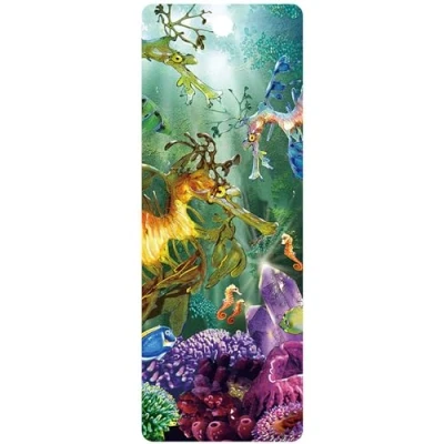Image of 3D LiveLife Bookmark Here Be Dragons from Deluxebase. A Fantasy with lenticular Artwork Licensed Renowned Artist Steve Sundram