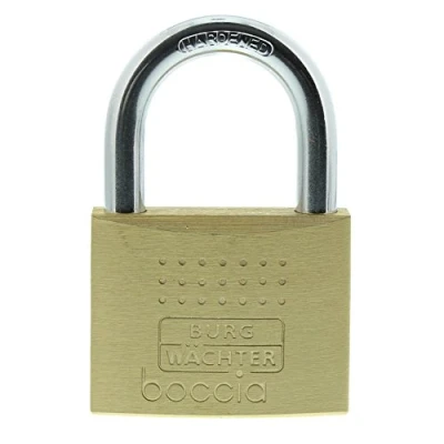 Image of Burg Wächter 450 60 Boccia Padlock mm SB, Brass