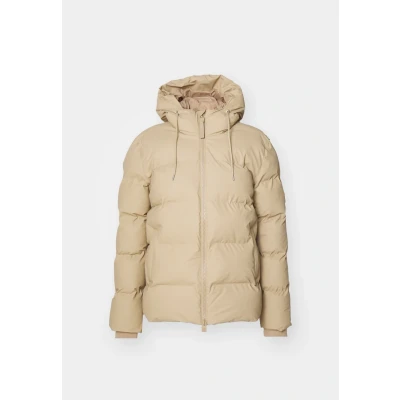 Image of Rains ALTA Puffer Jacket Unisex Winter jacket, Size: XL, Sand