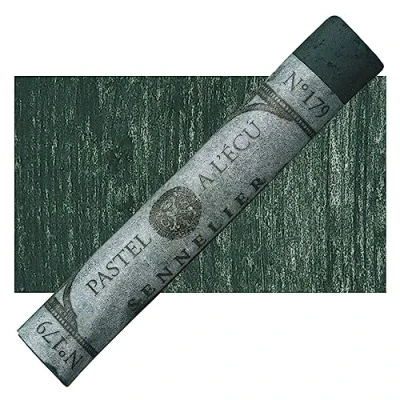 Image of Soft Pastel Black Green 179