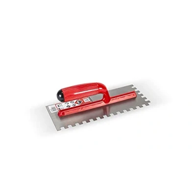 Image of Pro Steel Notched Trowel 11 x 4in 3/8in Notch