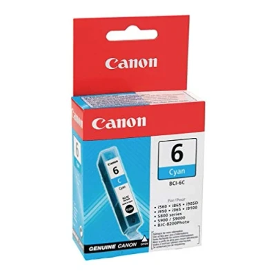Image of Canon BCI 6C Ink Cartridge Cyan 4706A002
