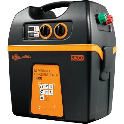 Image of Gallagher B200 battery fence energiser (12 V)