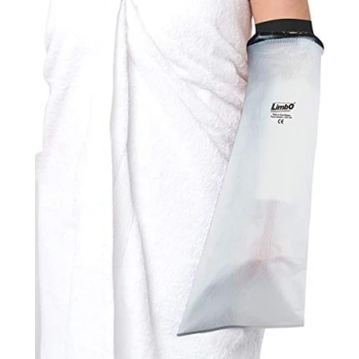 Image of LimbO Waterproof Protectors Cast and Dressing Cover Adult Half Arm (M50A: 22 25 cm Above Elbow Circ.)