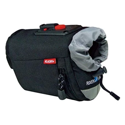 Image of Rixen &amp; Kaul Saddle Bag Micro Bottle Bag, black, 9 x 14 5 cm, 1.5 liter, 0289S
