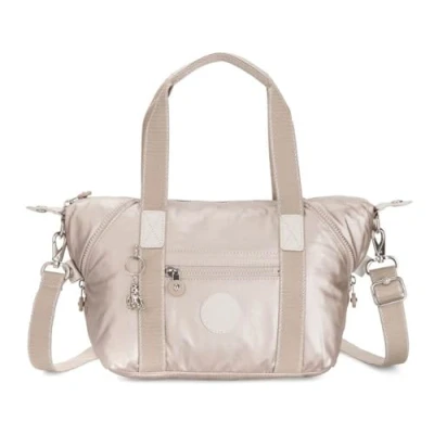Image of Kipling ART MINI Small handbag, Shoulder Bags, Metallic Glow (Silver)