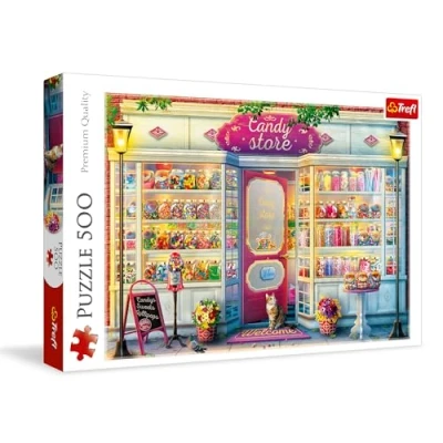 Image of Trefl 37407 Puzzle 500 Pieces, Coloured