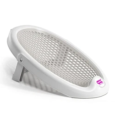 Image of OKBABY Jelly Foldable Soft and Comfortable Baby Bath Chair 0 8 Months (8 kg) Grey