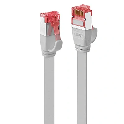 Image of Lindy 47550 Ethernet Network Patch Cable Cat.6 U/FTP Grey gray 2 m