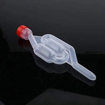 Image of Plastic One Way Exhaust Brew Check Valve Air Lock Water Sealed Valves for Home Beer Wine Making Fermentation