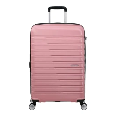 Image of American Tourister Flashline Spinner M, Expandable Suitcase, 67 cm, 69/75 L, Purple Pink (Purple Pink)