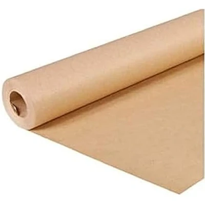 Image of Clairefontaine Ref 495071C Kraft Plain Paper Roll (Single Roll) 25 x 1m Size, 60gsm Paper, Acid Free, pH Neutral Suitable for Painting &amp; Drawing Brown