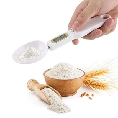 Image of Digital Balance Food Flour Weight Scale Spoon Home Use Kitchen Milk Powder Medicinal Materials Electronic Measuring